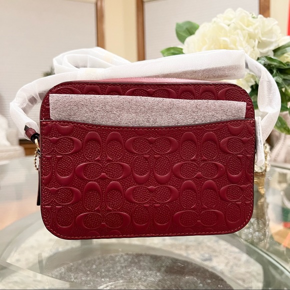 Coach Bags Coach Mini Camera Bag In Signature Leather Crossbody Bag